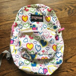 Jansport heart backpack